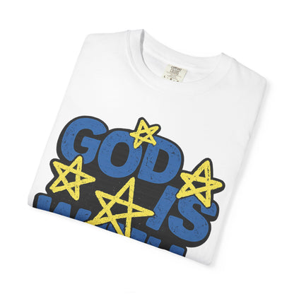 Faith-Driven Tee -With You — Inspirational Christian T-Shirt