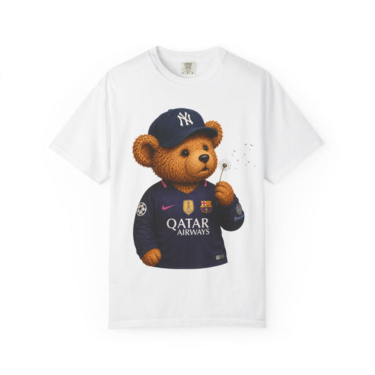 Teddy Bear x Barcelona 2015/2016 purple and pink champions league long sleeve jersey Inspired
