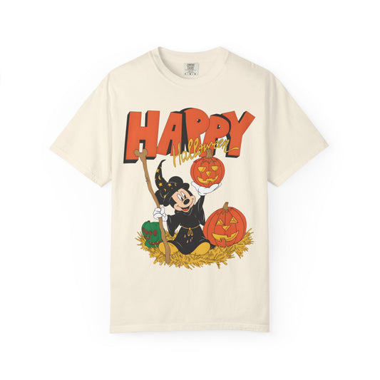 Halloween Character T-shirt, Funny Halloween Tee, Unisex Graphic Shirt, Fall Celebration T-shirt, Spooky Season Apparel