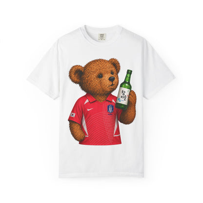 South Korea World Cup 2026 Teddy Bear x Soccer Teams Edition Tee – Limited Drop