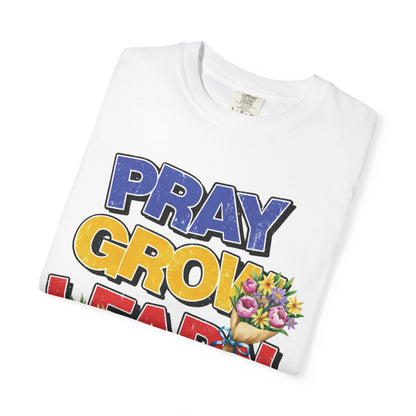 Camiseta Orar, Crecer, Aprender, Repetir