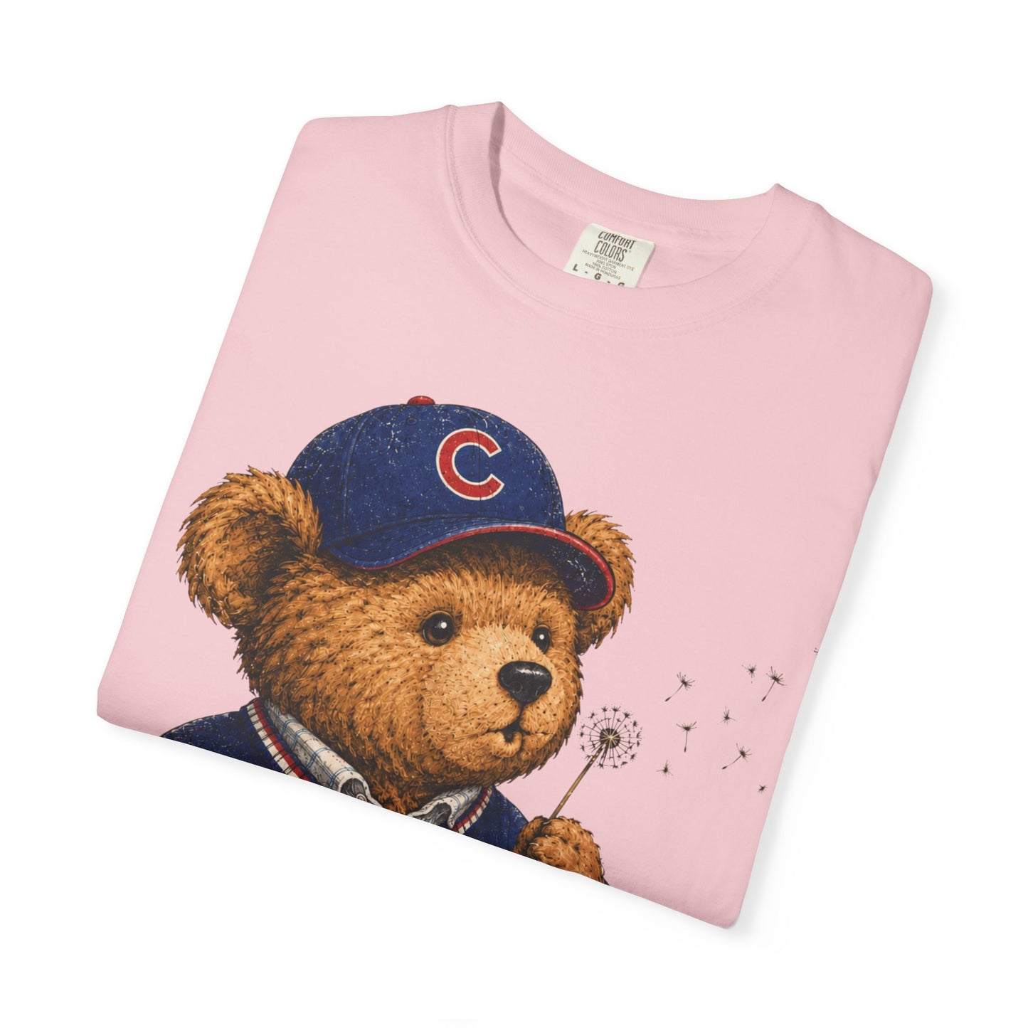 Vintage Preppy Teddy Bear Tee - Chicago Baseball Edition