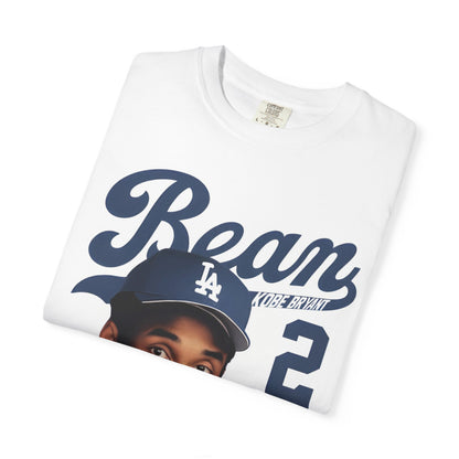 Kobe Bryant Tribute Tee - Unisex Garment-Dyed T-Shirt with Dodgers Design