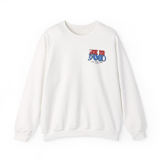 Crewneck Sweatshirt — "You Are God's Child" Graphic Christian Sweatshirt