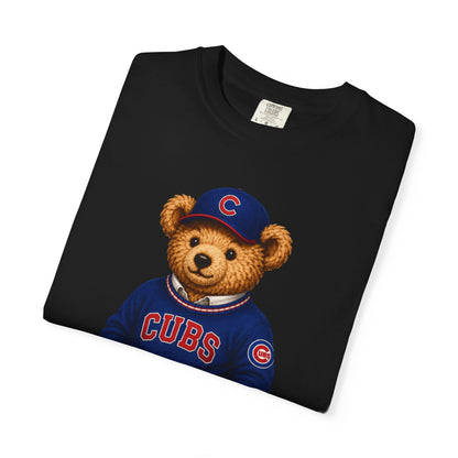 Vintage Preppy Teddy Bear Tee - Chicago Baseball Edition