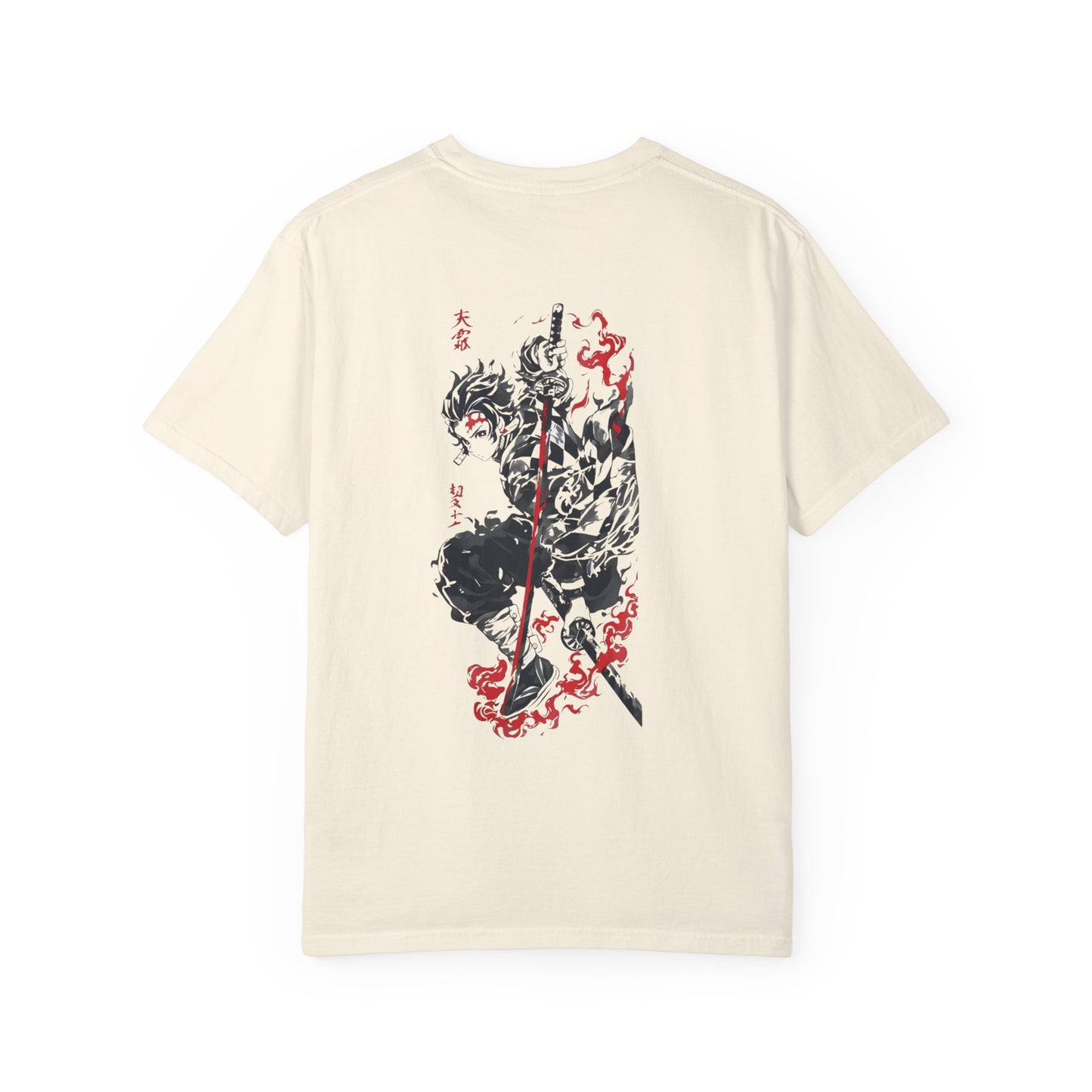 Demon Slayer Unisex Garment-Dyed T-shirt - Anime Graphic Tee
