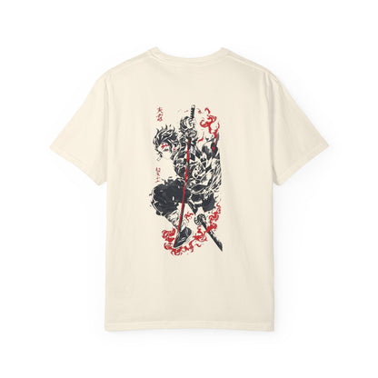 Demon Slayer Unisex Garment-Dyed T-shirt - Anime Graphic Tee