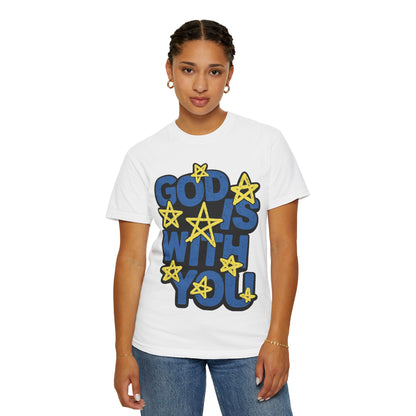 Faith-Driven Tee -With You — Inspirational Christian T-Shirt