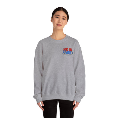 Crewneck Sweatshirt — "You Are God's Child" Graphic Christian Sweatshirt