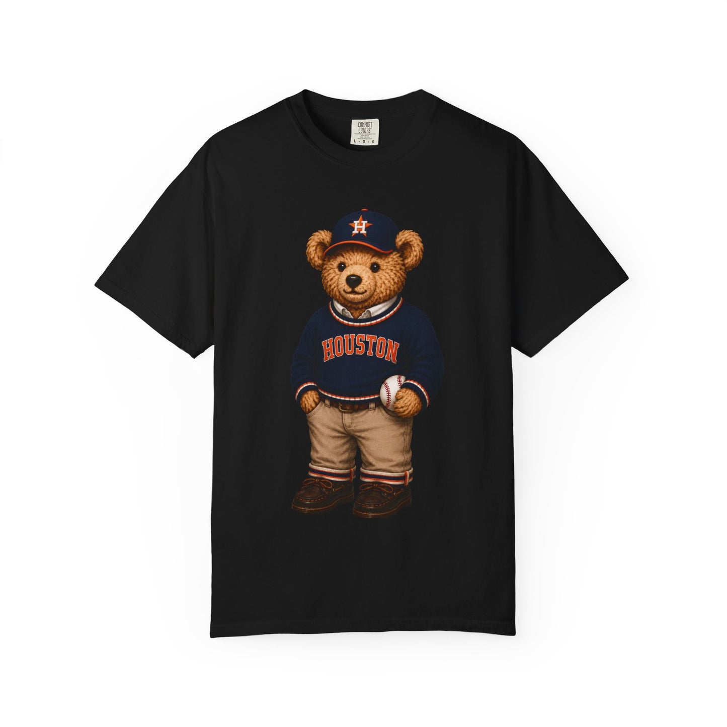 Vintage Preppy Teddy Bear Tee - Boston Baseball Edition