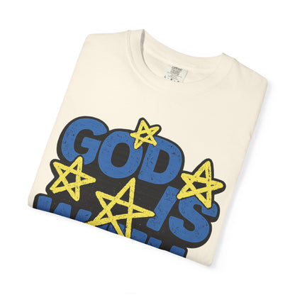 Faith-Driven Tee -With You — Inspirational Christian T-Shirt