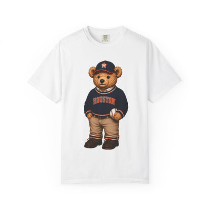 Vintage Preppy Teddy Bear Tee - Boston Baseball Edition