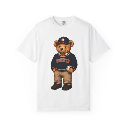 Vintage Preppy Teddy Bear Tee - Boston Baseball Edition