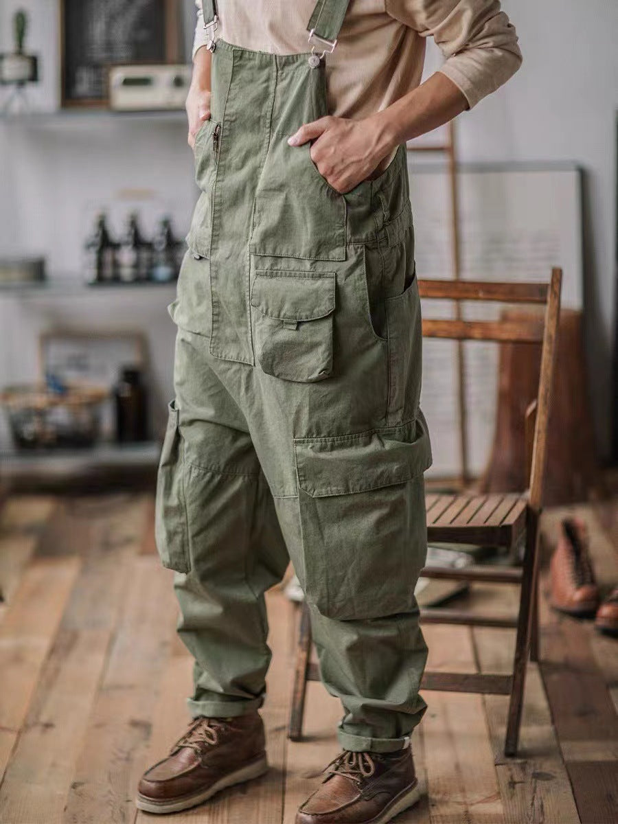 The Iron-Clad Craftsman: Heavy-Duty Reinforced Canvas Overalls
