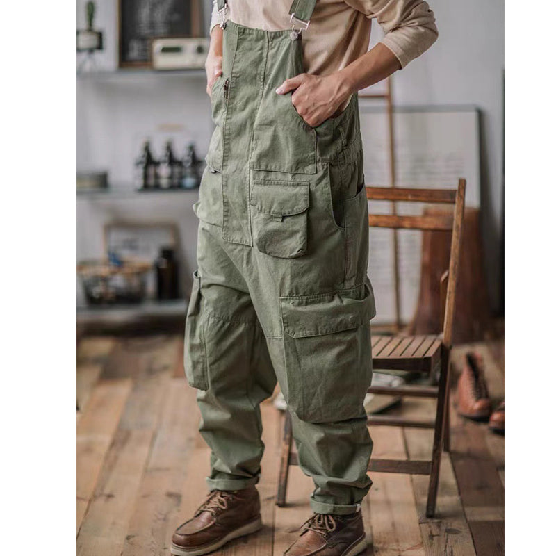 The Iron-Clad Craftsman: Heavy-Duty Reinforced Canvas Overalls