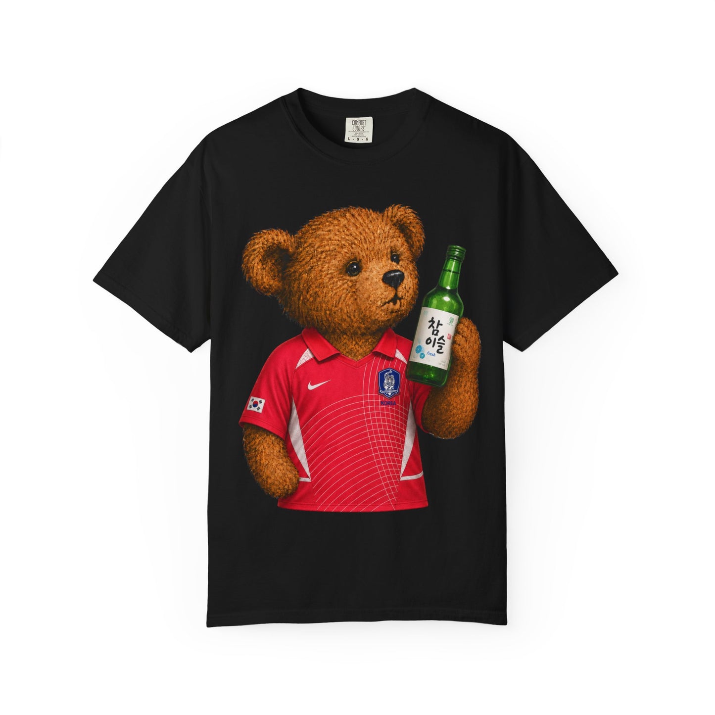 South Korea World Cup 2026 Teddy Bear x Soccer Teams Edition Tee – Limited Drop