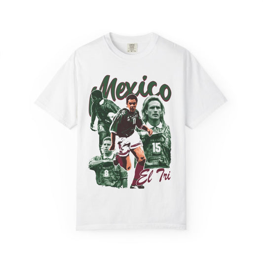 Mexico El Tri 98 World Cup Vintage Soccer T-Shirt