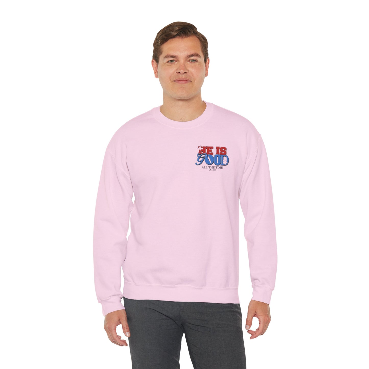 Crewneck Sweatshirt — "You Are God's Child" Graphic Christian Sweatshirt