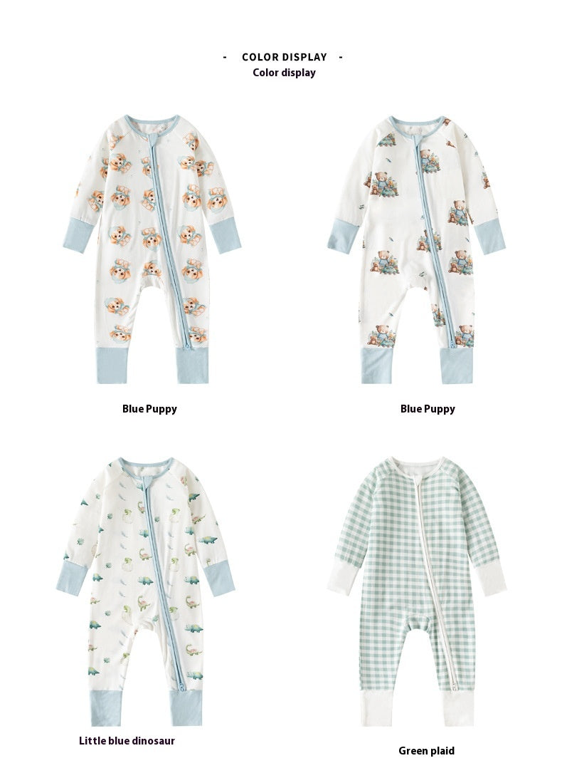 Convertible Bamboo Baby Romper | Ultra-Soft 2-Way Footie & Romper