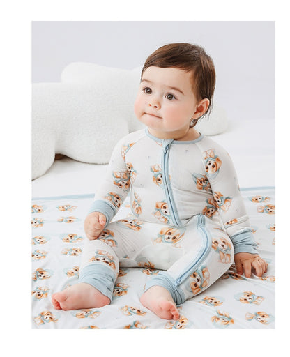 Convertible Bamboo Baby Romper | Ultra-Soft 2-Way Footie & Romper