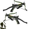 80 lb Self-Cocking Tactical Crossbow – Lightweight, High-Accuracy Compact Crossbow for Target & Small Game Hunting