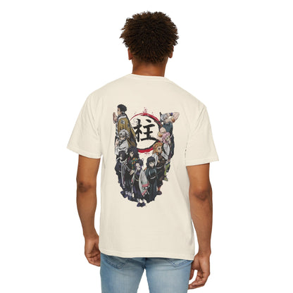 Demon Slayer Unisex Garment-Dyed T-shirt - Anime Graphic Tee