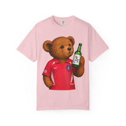 South Korea World Cup 2026 Teddy Bear x Soccer Teams Edition Tee – Limited Drop