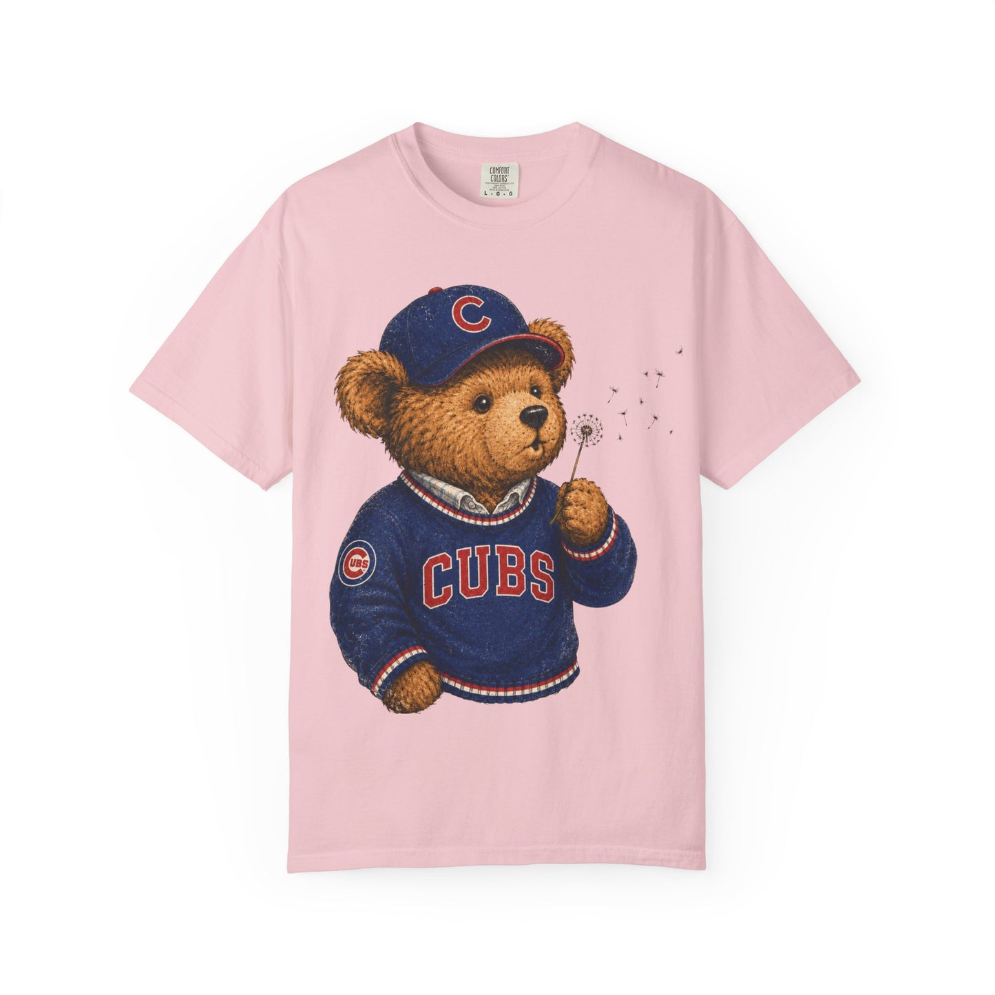 Vintage Preppy Teddy Bear Tee - Chicago Baseball Edition