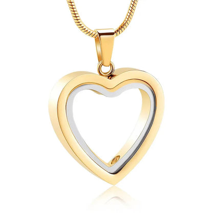 CraftedSense™ Heart Memory Necklace 💖 | Elegant Keepsake Pendant