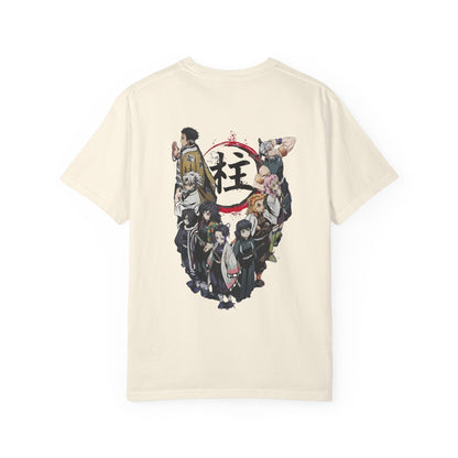 Demon Slayer Unisex Garment-Dyed T-shirt - Anime Graphic Tee