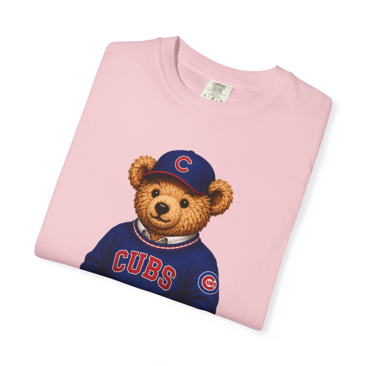 Vintage Preppy Teddy Bear Tee - Chicago Baseball Edition