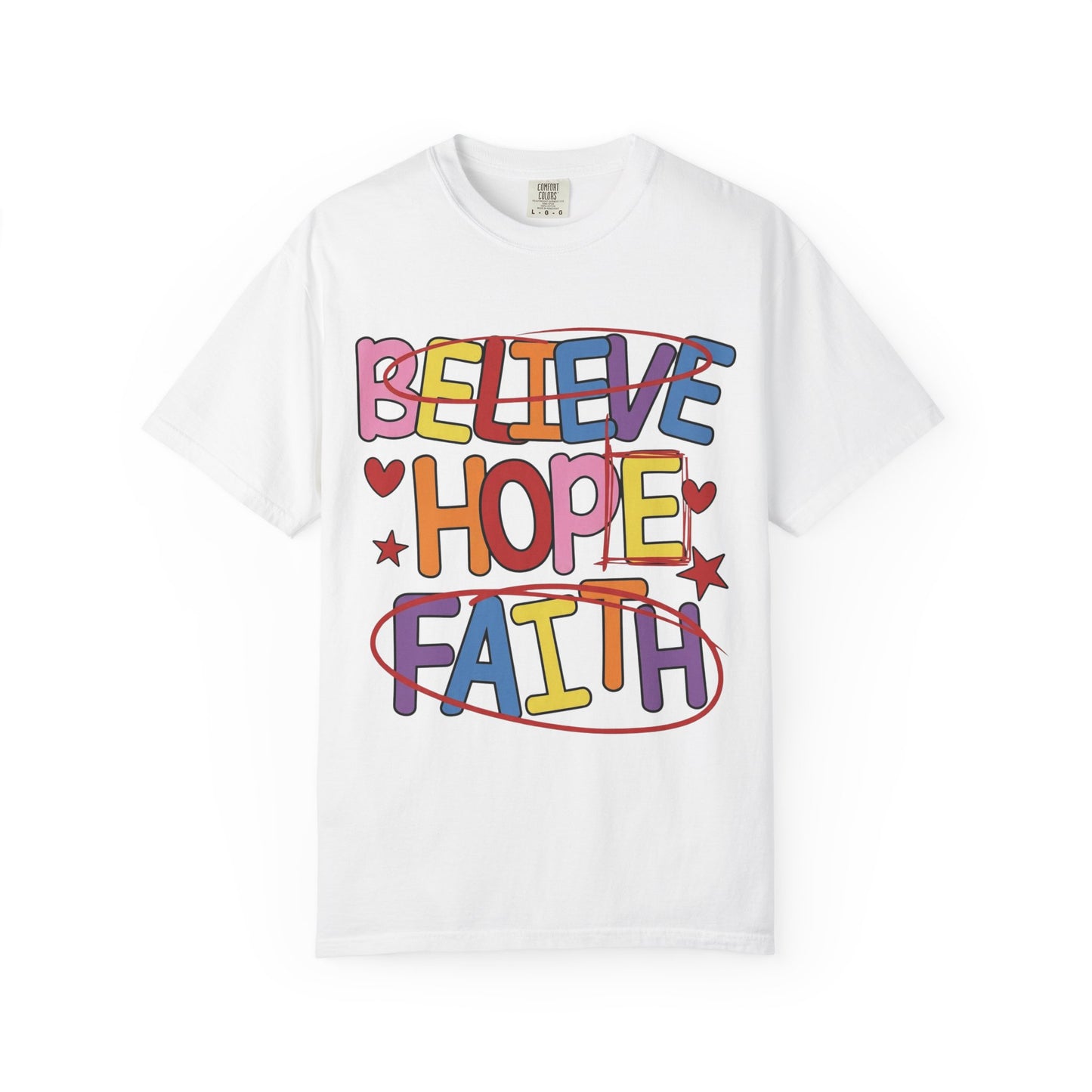 Faith Over Fear Shirt, Christian Tee, Inspirational Bible Shirt, Unisex Faith Apparel, Religious Gift for Men Women