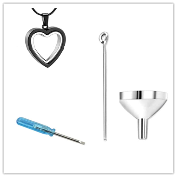 CraftedSense™ Heart Memory Necklace 💖 | Elegant Keepsake Pendant