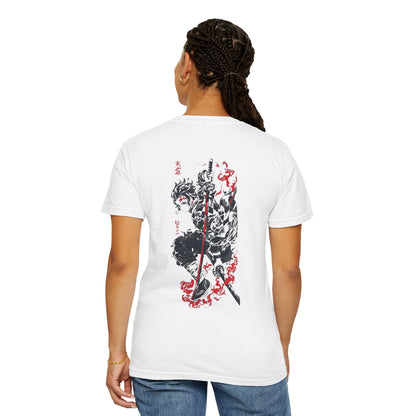 Demon Slayer Unisex Garment-Dyed T-shirt - Anime Graphic Tee