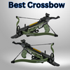 80 lb Self-Cocking Tactical Crossbow – Lightweight, High-Accuracy Compact Crossbow for Target & Small Game Hunting