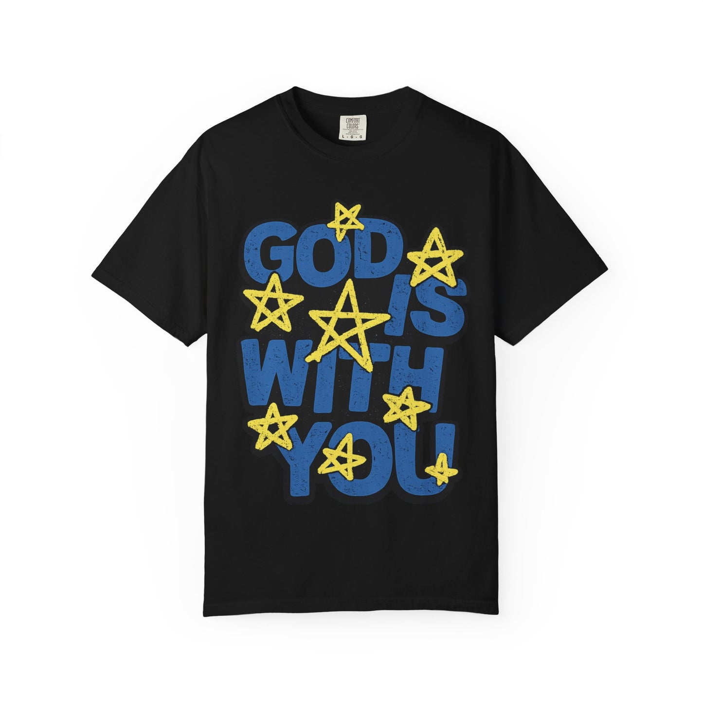 Faith-Driven Tee -With You — Inspirational Christian T-Shirt