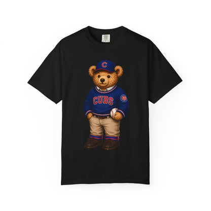 Vintage Preppy Teddy Bear Tee - Chicago Baseball Edition
