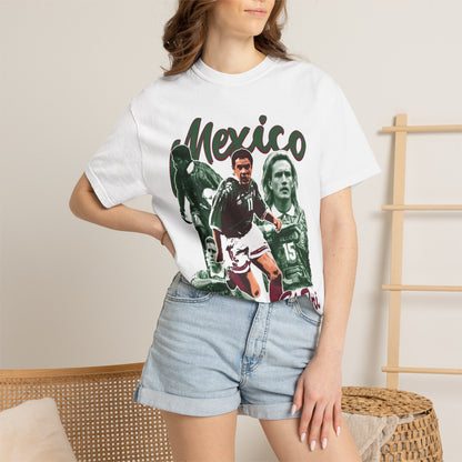 Mexico Inspired '98 World Cup Soccer T-Shirt — El Tri Vintage Team Tee