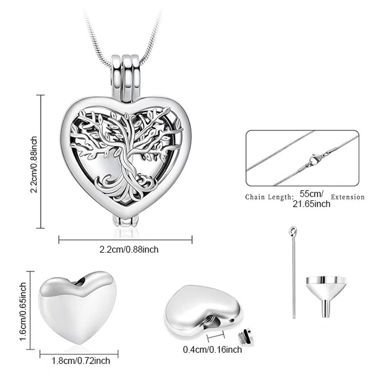 Forever In My Heart™ Cremation Necklace -