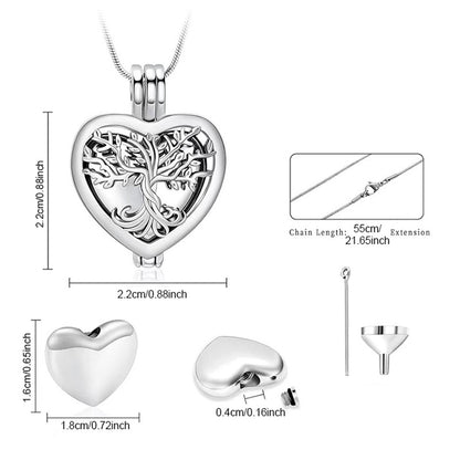 Forever In My Heart™ Cremation Necklace -