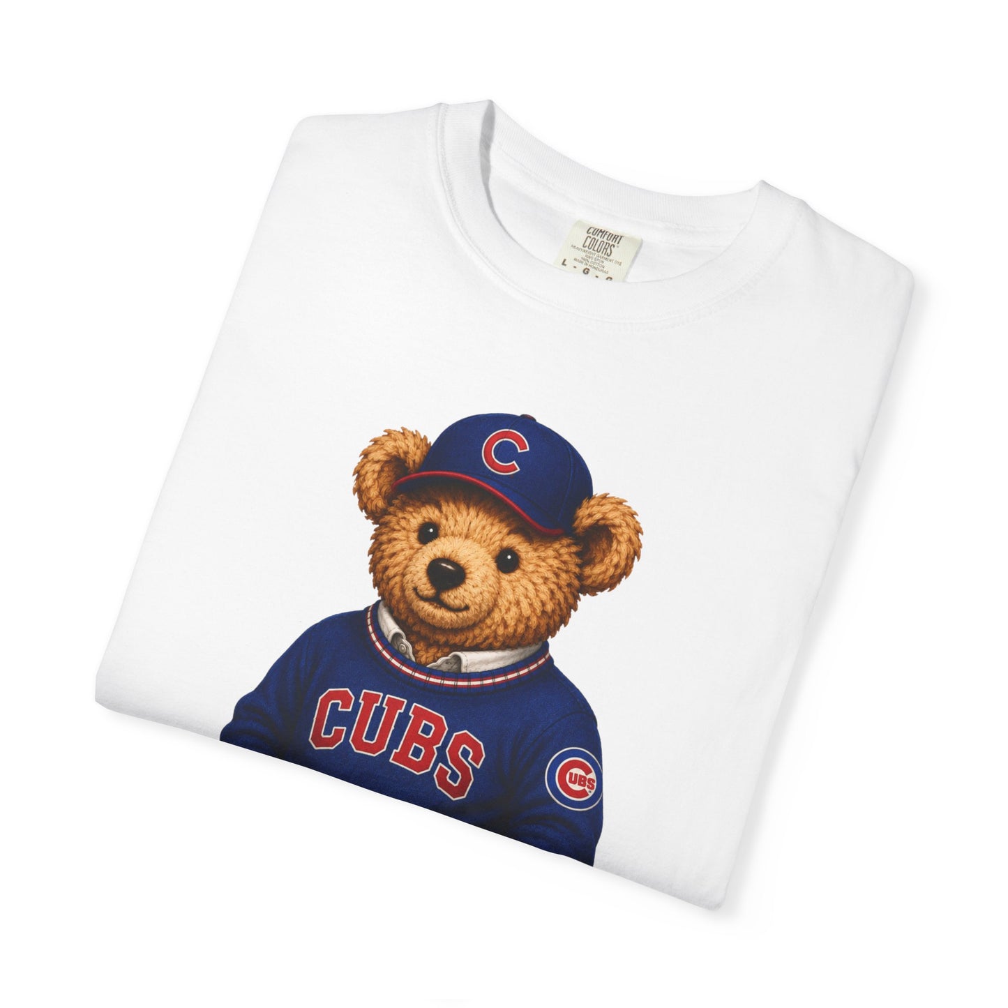 Vintage Preppy Teddy Bear Tee - Chicago Baseball Edition