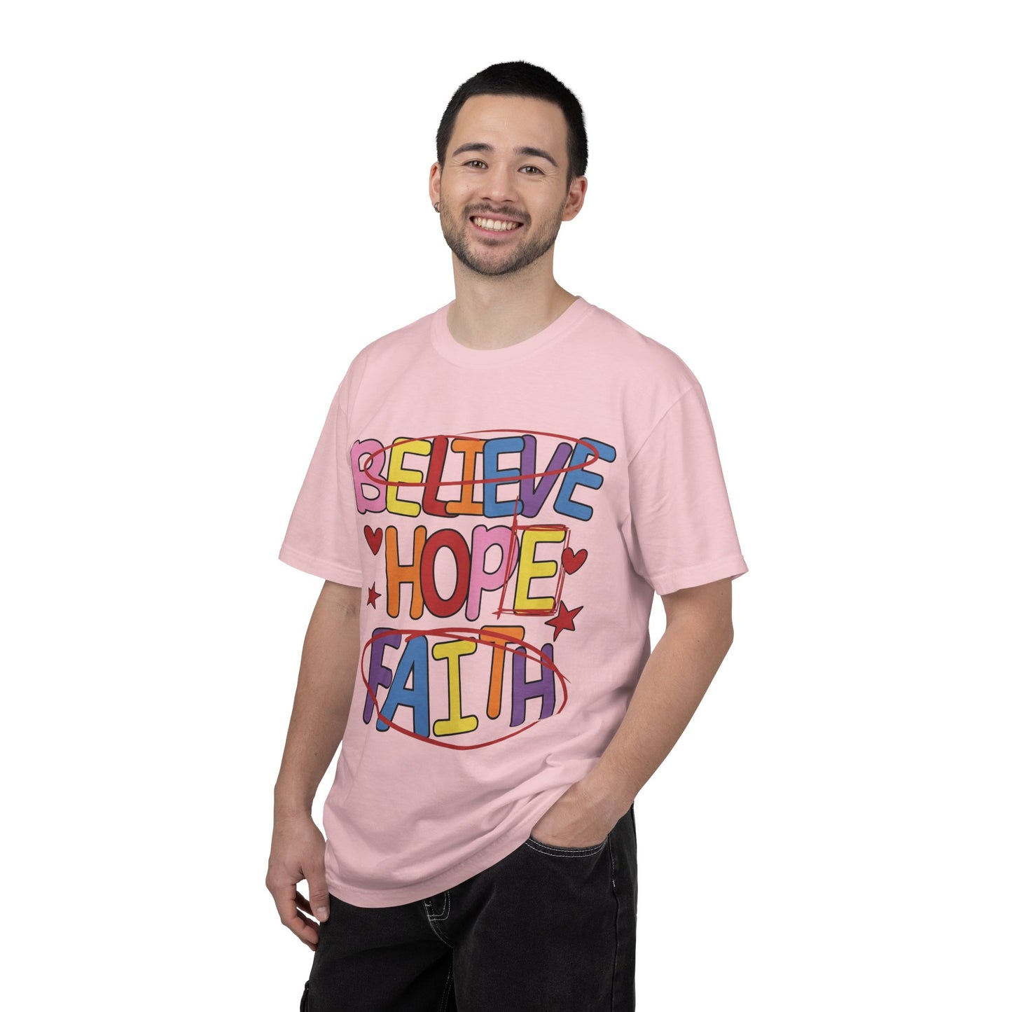 Faith Over Fear Shirt, Christian Tee, Inspirational Bible Shirt, Unisex Faith Apparel, Religious Gift for Men Women