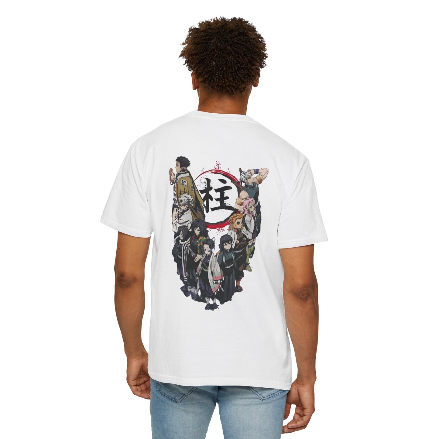 Demon Slayer Unisex Garment-Dyed T-shirt - Anime Graphic Tee