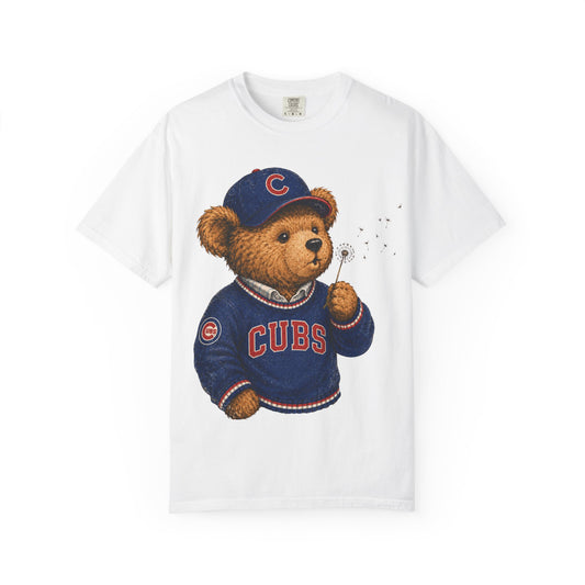 Vintage Preppy Teddy Bear Tee - Chicago Baseball Edition