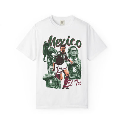 Mexico Inspired '98 World Cup Soccer T-Shirt — El Tri Vintage Team Tee