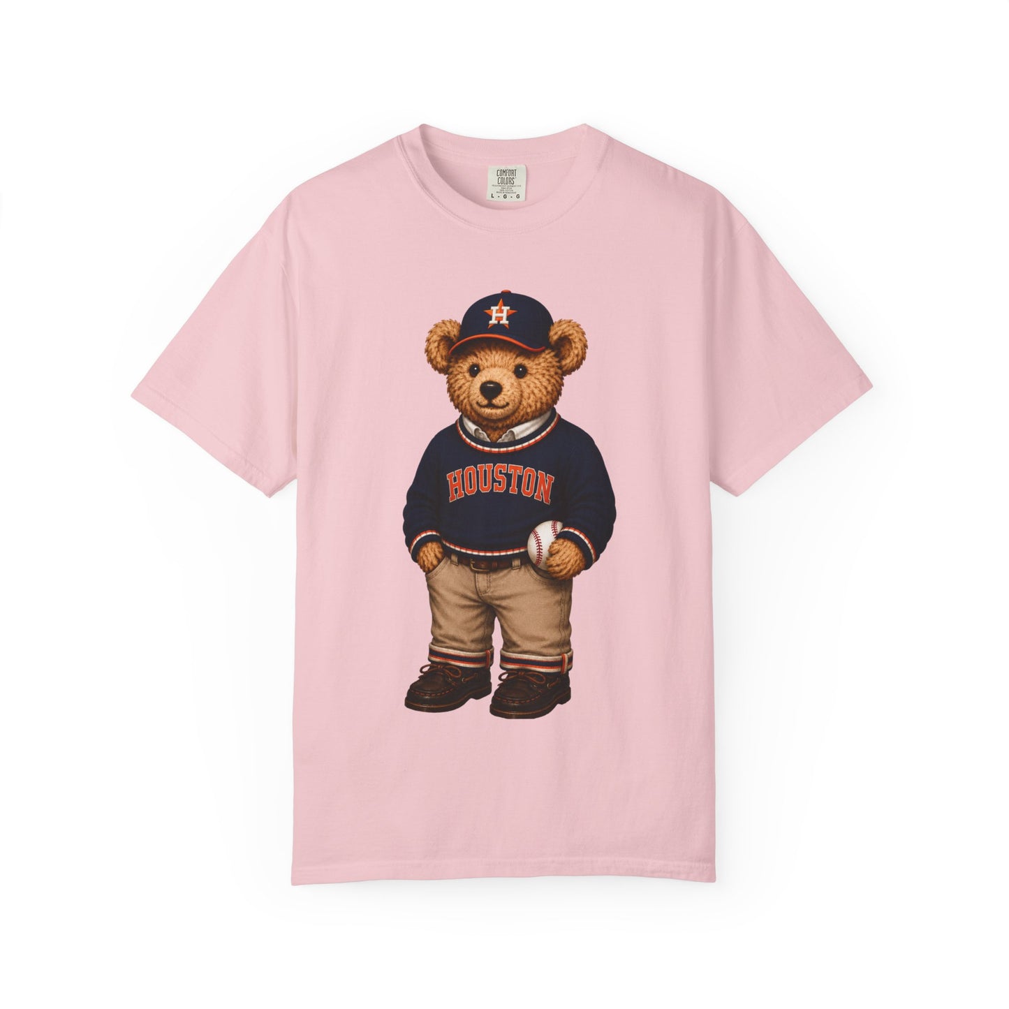 Vintage Preppy Teddy Bear Tee - Boston Baseball Edition