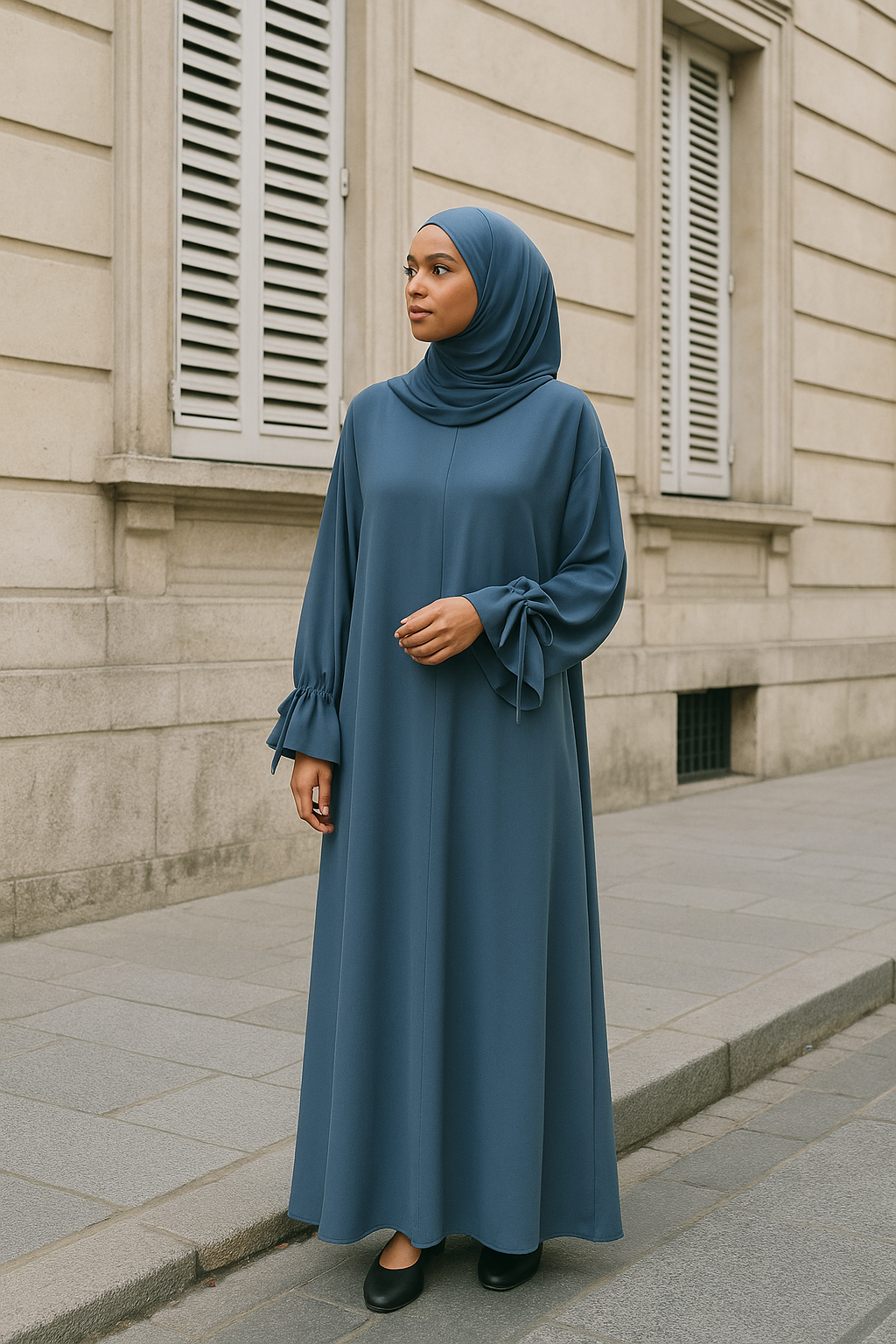 Elegant Ramadan Abaya 2025 | Dubai-Inspired Modest Muslim Women’s Dress