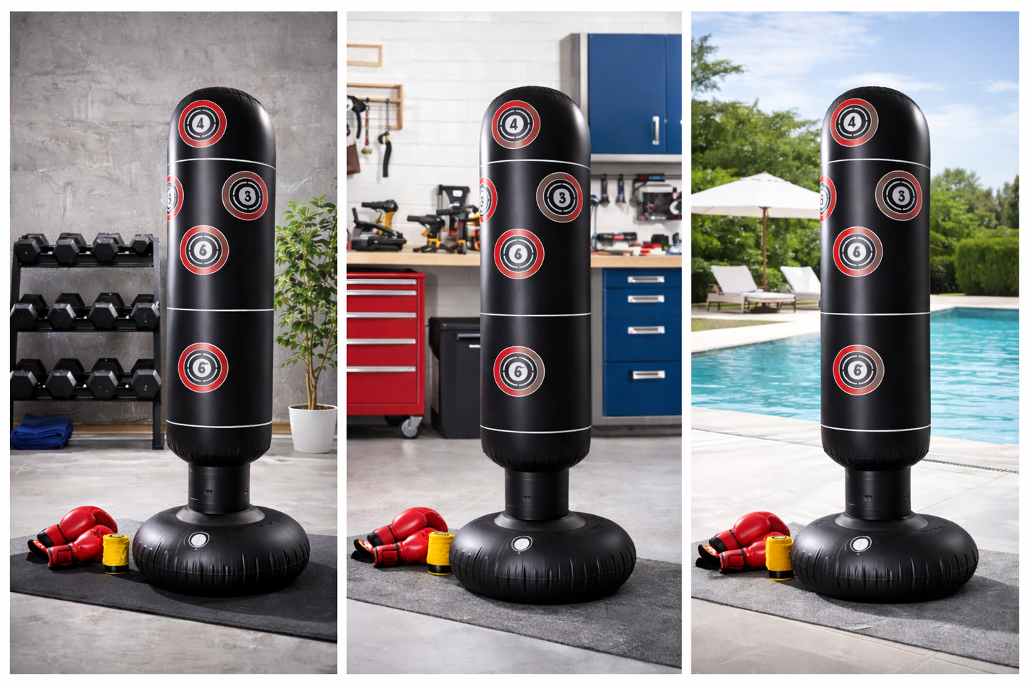 Heavy Duty Free Standing Punching Bag