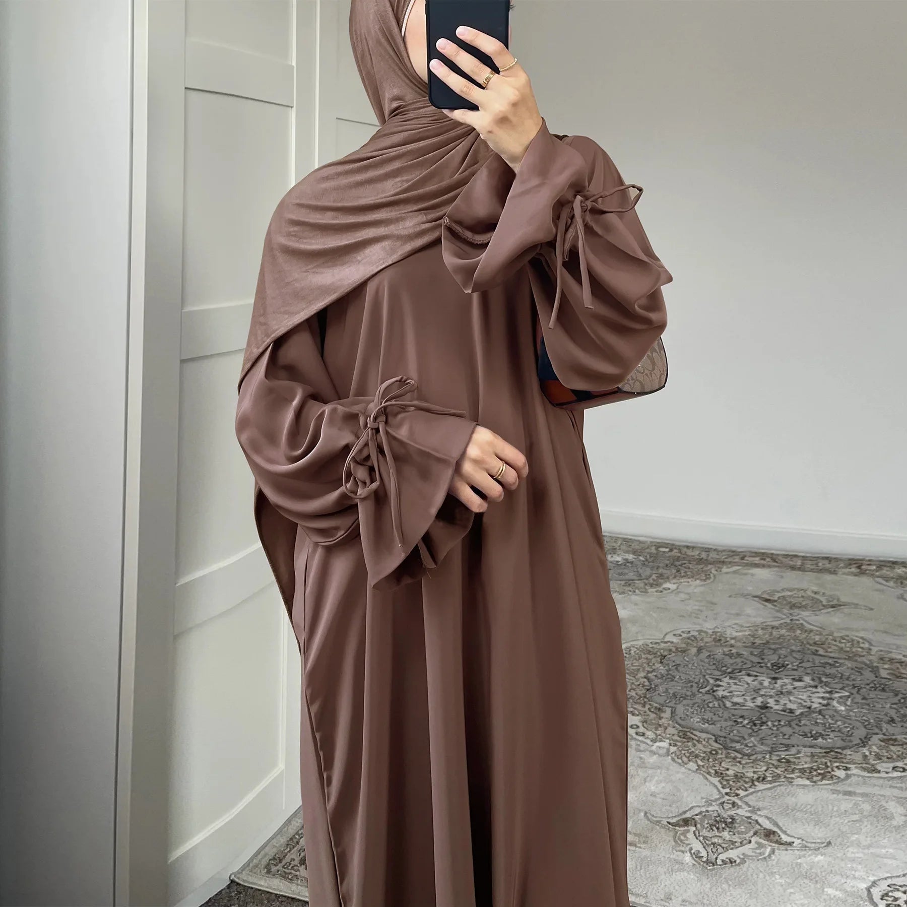 Elegant Ramadan Abaya 2025 | Dubai-Inspired Modest Muslim Women’s Dress