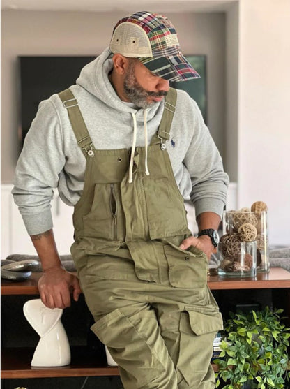 The Iron-Clad Craftsman: Heavy-Duty Reinforced Canvas Overalls